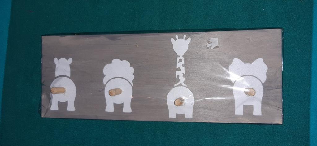 Dieren kapstokje, Ophalen of Verzenden, Zo goed als nieuw, Wanddecoratie