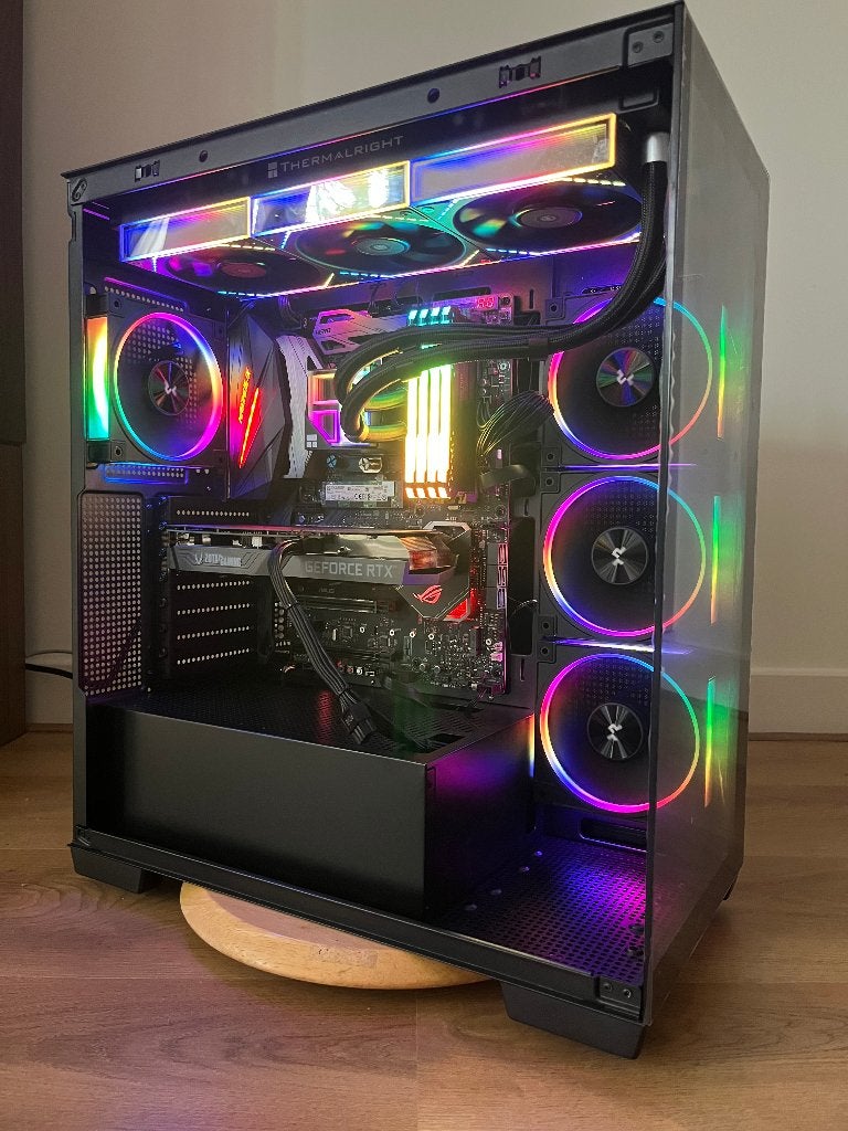 Garantie! ~ Game pc i7, RTX 3060 12GB, 32GB RAM, 1TB SSD, Computers en Software, Desktop Pc's, 32 GB, Zelf gebouwde pc, Virtual Reality