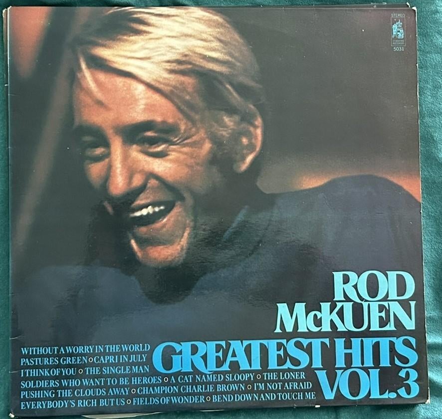 LP Rod McKuen – Greatest hits vol. 3, Ophalen of Verzenden, 1980 - 1989, Gebruikt, 12 inch