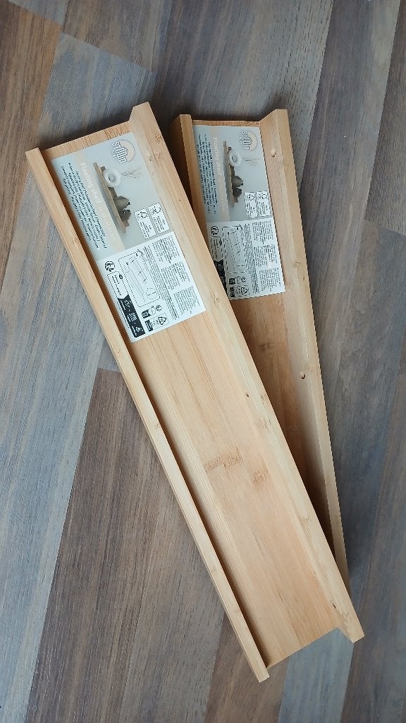 2x Floating shelf, 55 cm lang, Huis en Inrichting, Ophalen of Verzenden, Zo goed als nieuw