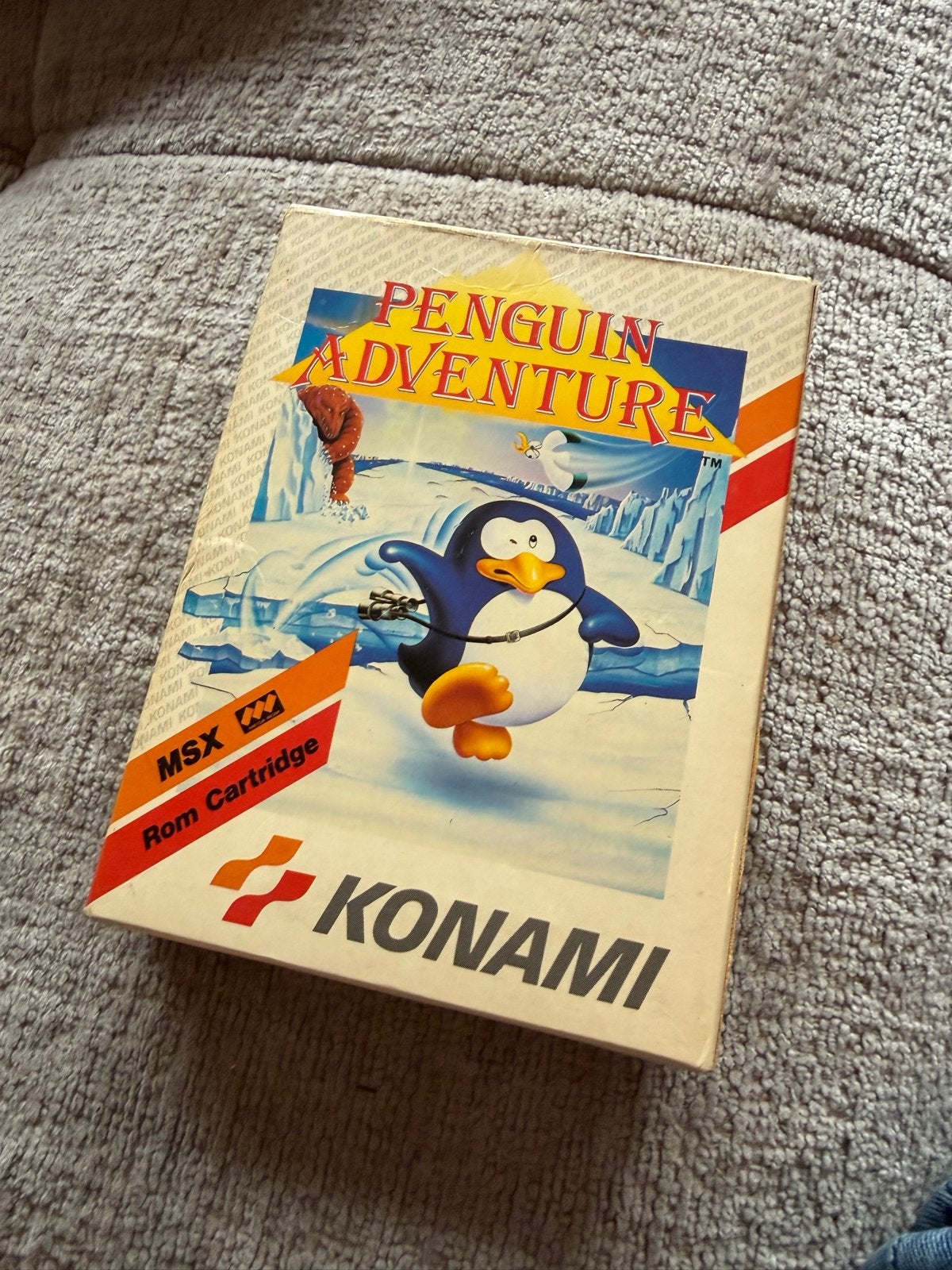 Penguin Adventure MSX Rom Cartridge Konami, Spelcomputers en Games, Avontuur en Actie, Gebruikt, 1 speler, Ophalen of Verzenden