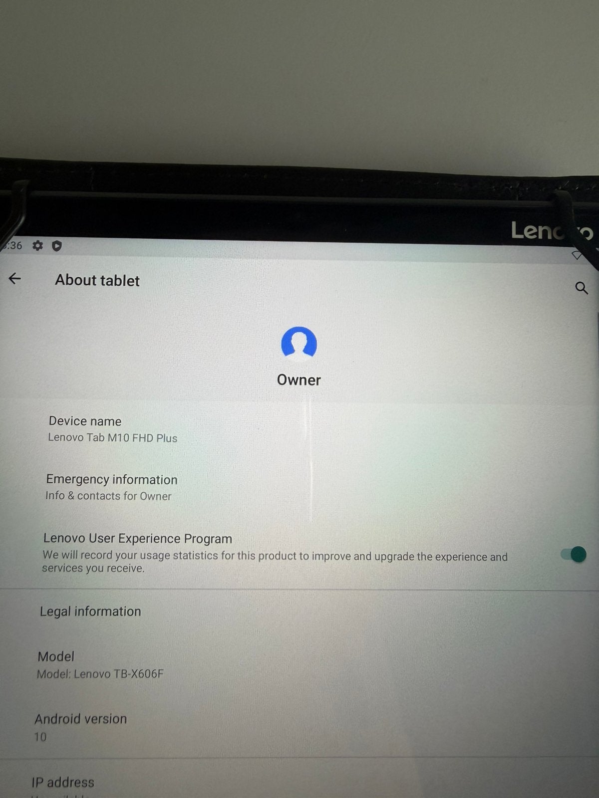 Foto 4 van Lenovo Tab M10 FHD Plus