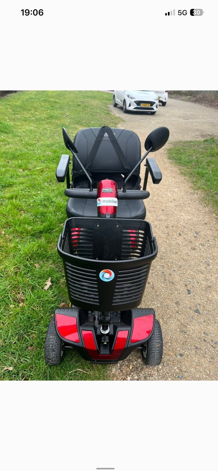 Geweldige GOGO opvouwbare scootmobiel PRIDE betrouwbaar, Ophalen of Verzenden, Zo goed als nieuw, Elektrische rolstoel