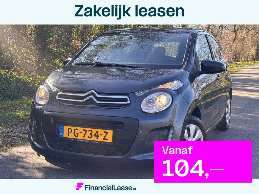 Citroen C1 1.0 e-VTi Feel Airco Cruise controle!, Voorwielaandrijving, Gebruikt, Euro 6, 4 stoelen