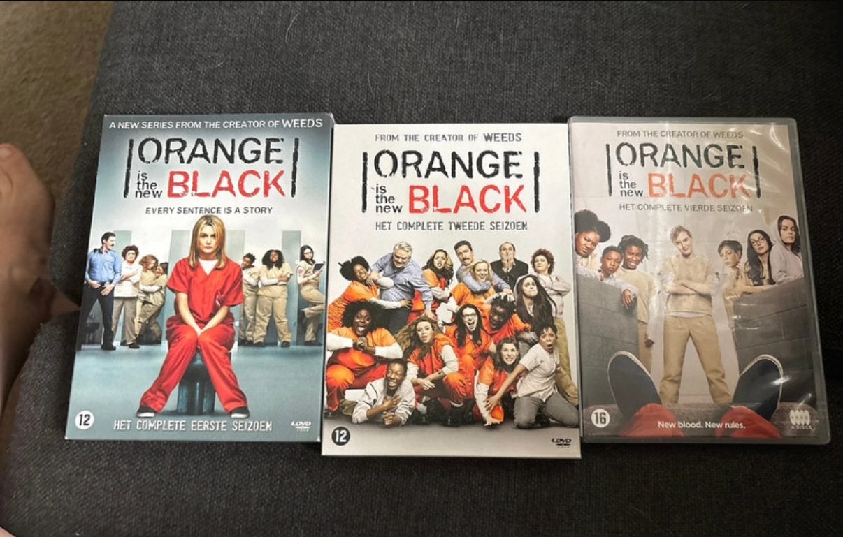 Orange is the New Black - Seizoen 1, 2 en 4 DVD, Vanaf 16 jaar, Seizoen 1, Nederlands, Drama