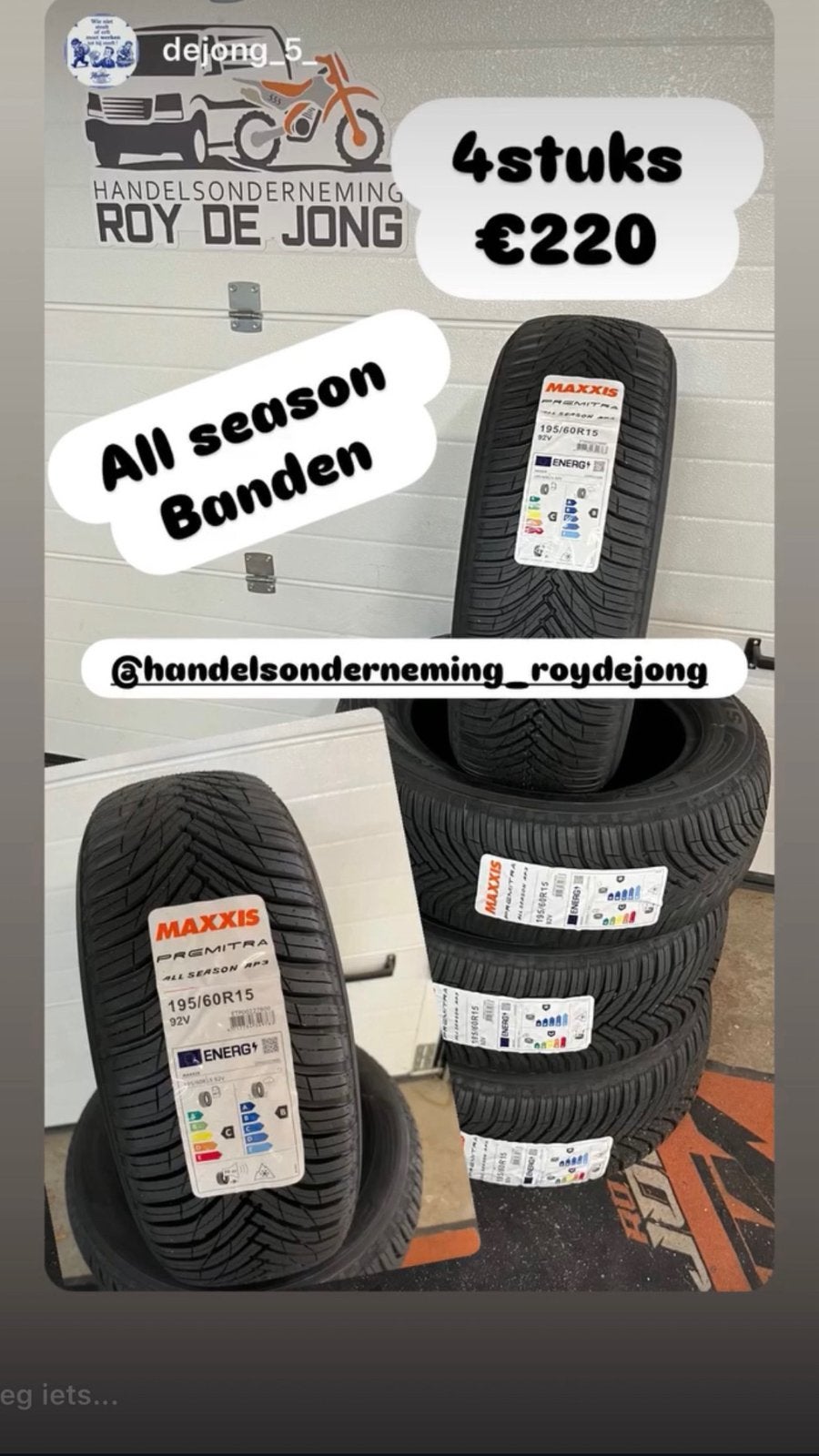 Maxxis all season banden 195-60-15, Nieuw, M, Ophalen of Verzenden, M