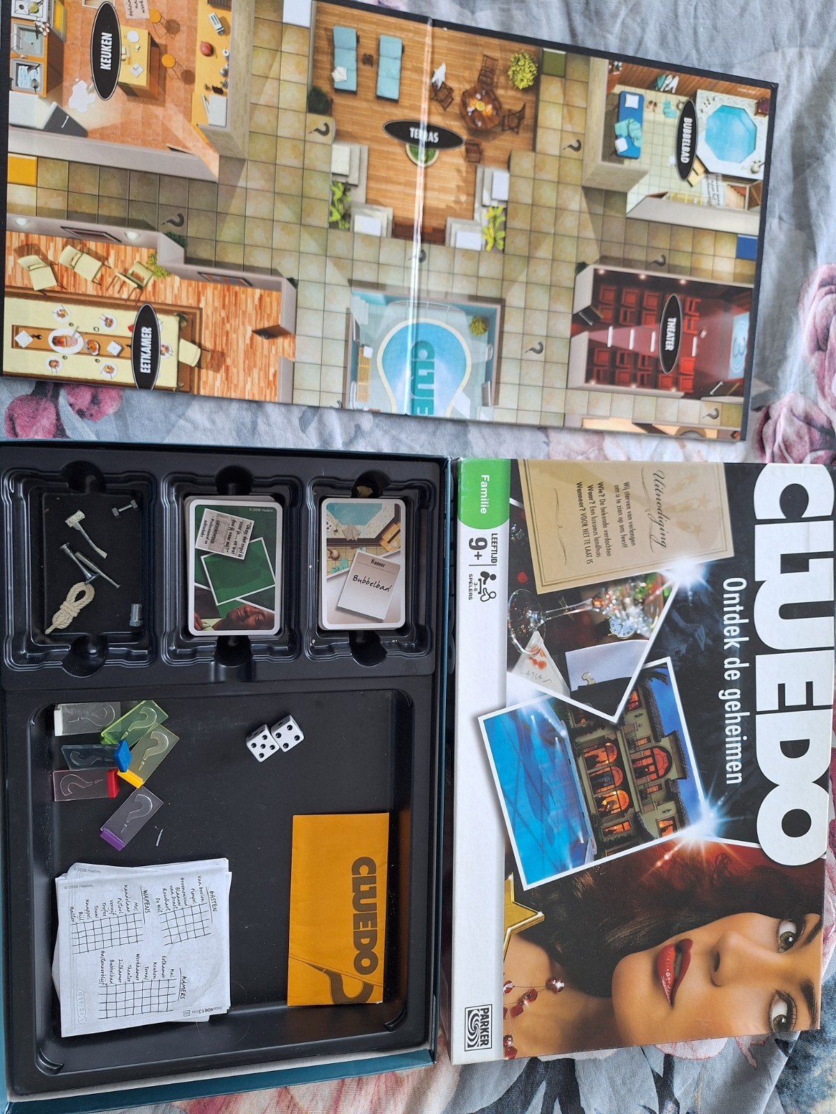 Cluedo Bordspel - Ontdek de Geheimen