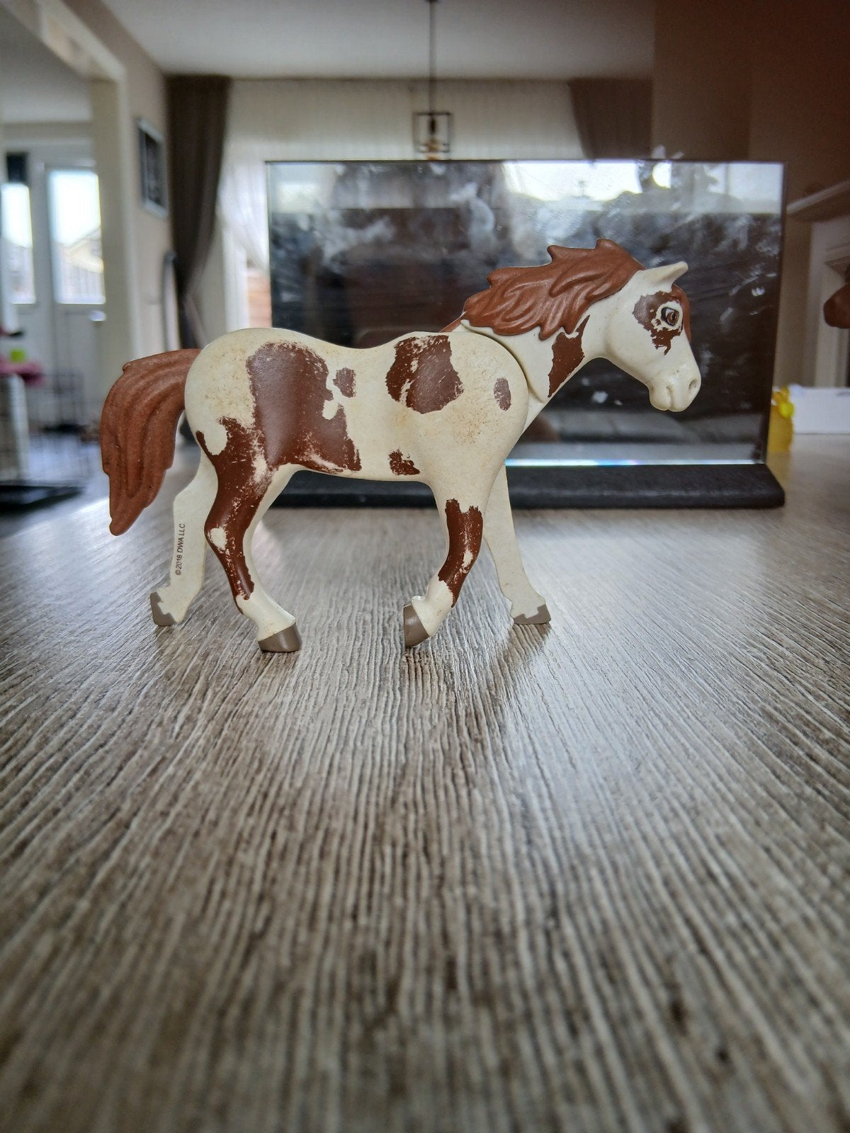 3 paarden speelgoedfiguren playmobiel, Ophalen