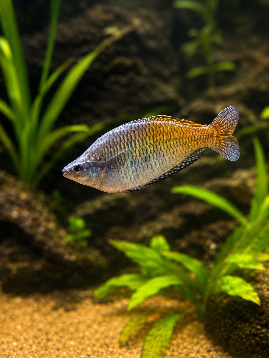 Regenboog vis 1 stuk volwassen, Dieren en Toebehoren, Vis, Schoolvis