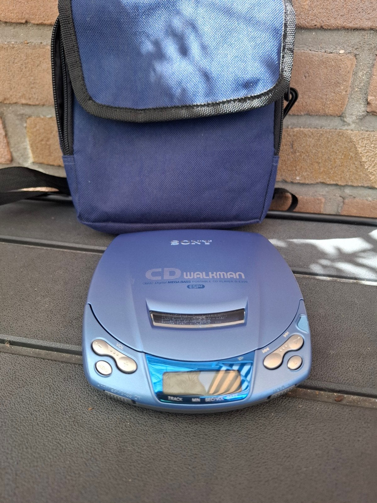 Sony D‑E200 met ESP2 blauw discman, Ophalen of Verzenden, Discman