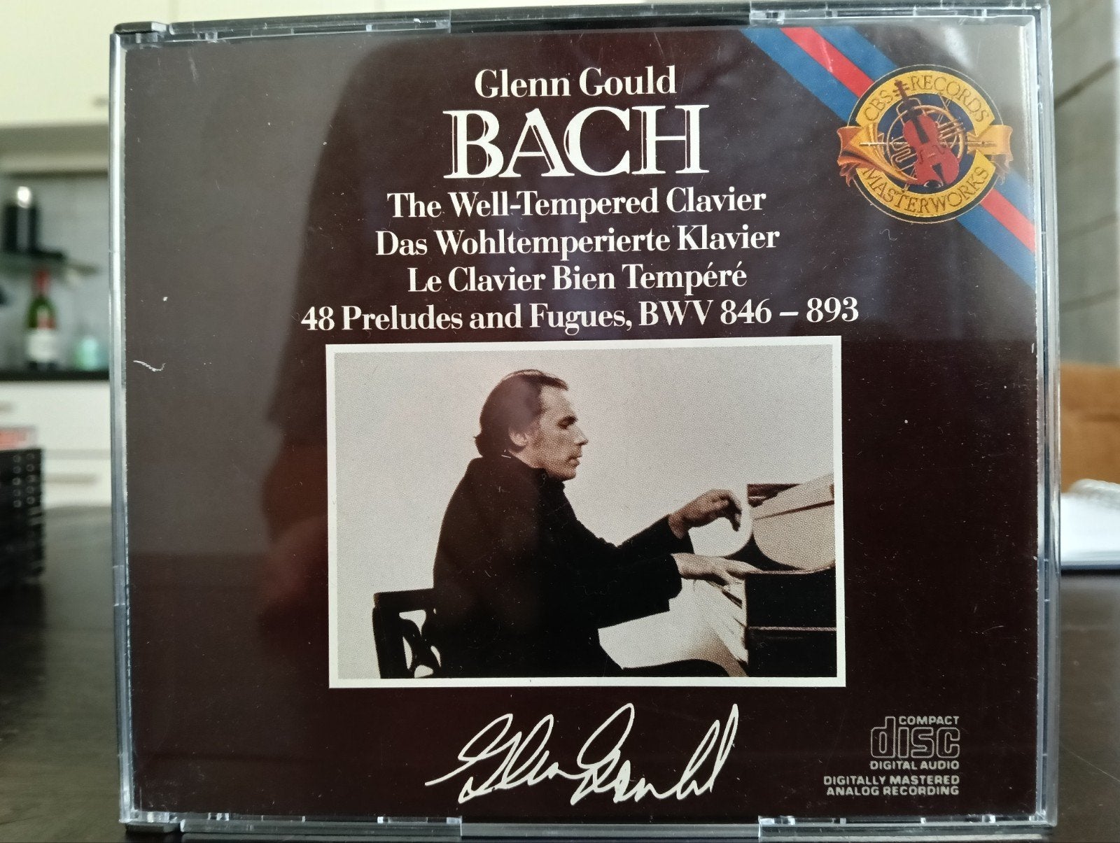 Bach Das Wohltemperierte Klavier. Glenn Gould. 3cd, Ophalen of Verzenden, Barok, Zo goed als nieuw, Kamermuziek