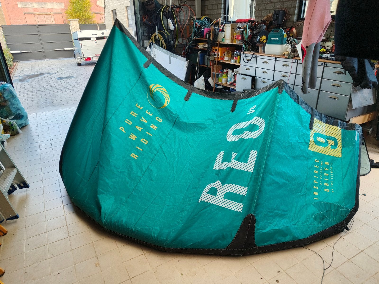 Ozone Reo V6!, 9 m², Geen board, Ophalen of Verzenden, Zo goed als nieuw