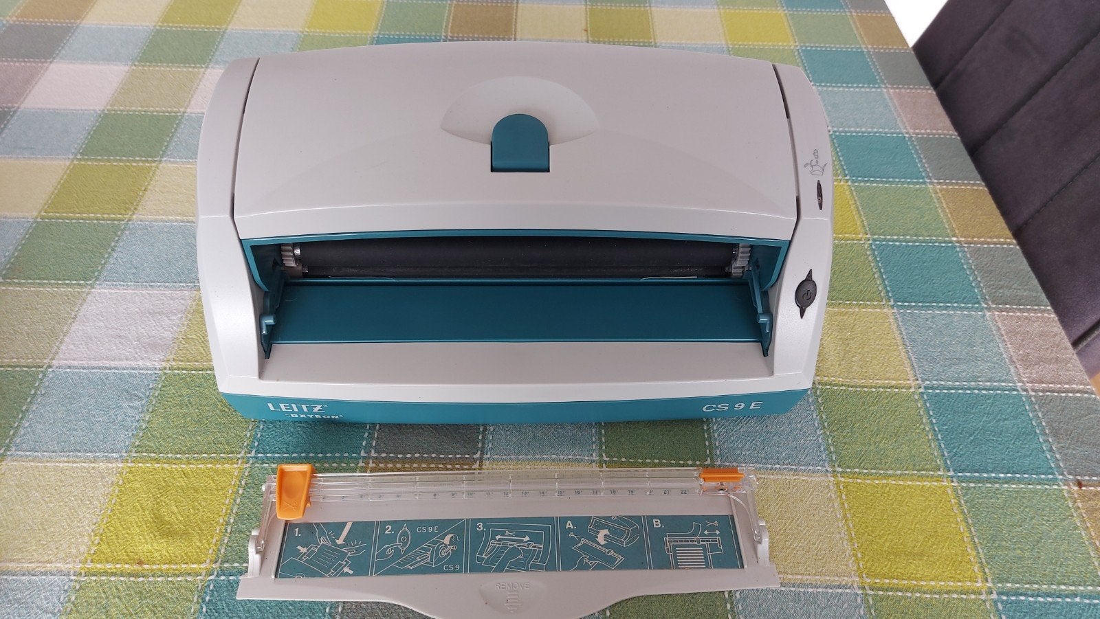 Leitz CS9 E Xyron Koudlaminator A4 met cartridge, Ophalen of Verzenden, Gebruikt