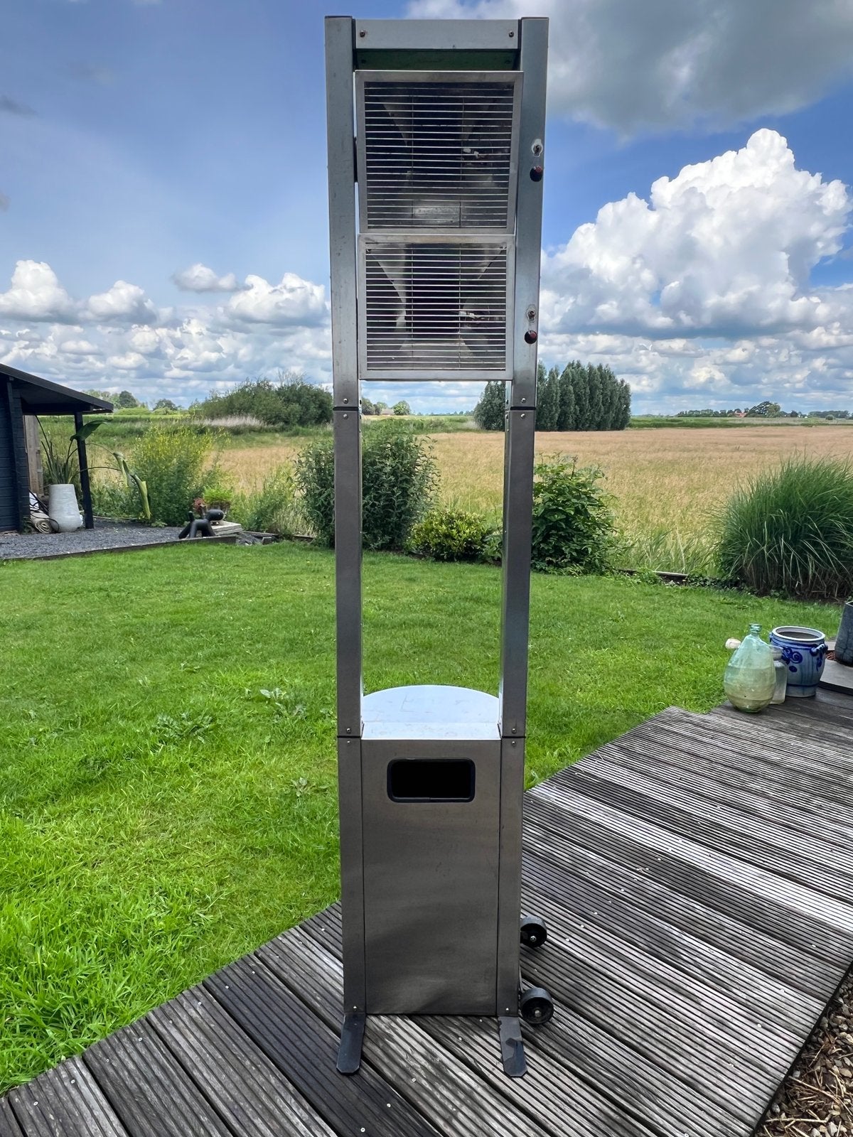 RVS - Enders Cosy ECOLINE terrasverwarmer, Ophalen, Gebruikt, Waterbestendig, Vloer