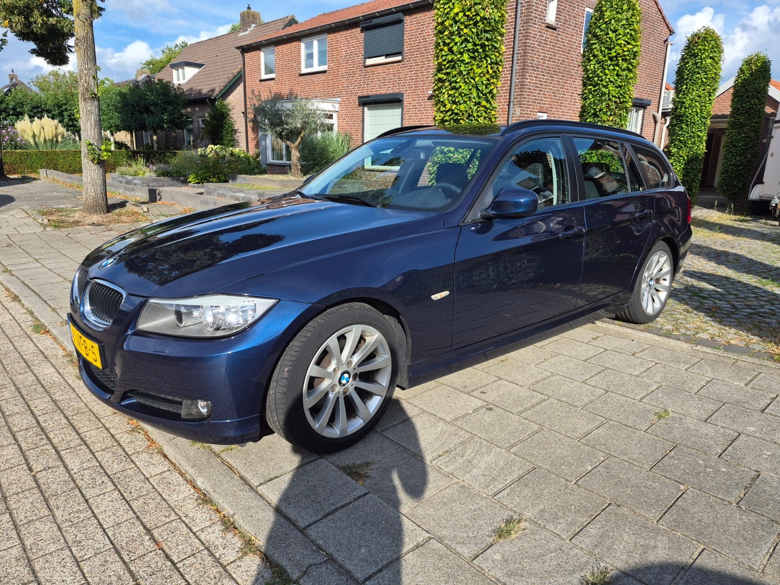 BMW 3-Serie 2.0 I 320i Touring 2010 Blauw, Auto's, Achterwielaandrijving, 1995 cc, 4 cilinders, Blauw