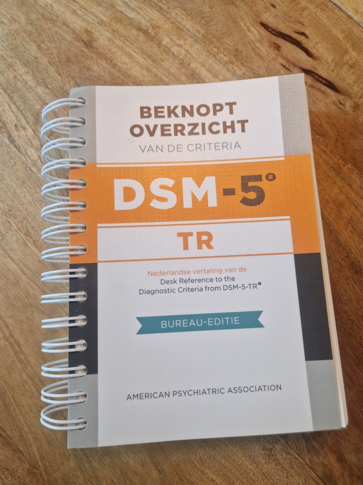 DSM-5-TR Beknopt Overzicht van de Criteria Bureau-editie, American Psychiatric Association, Ophalen of Verzenden, Gamma, WO