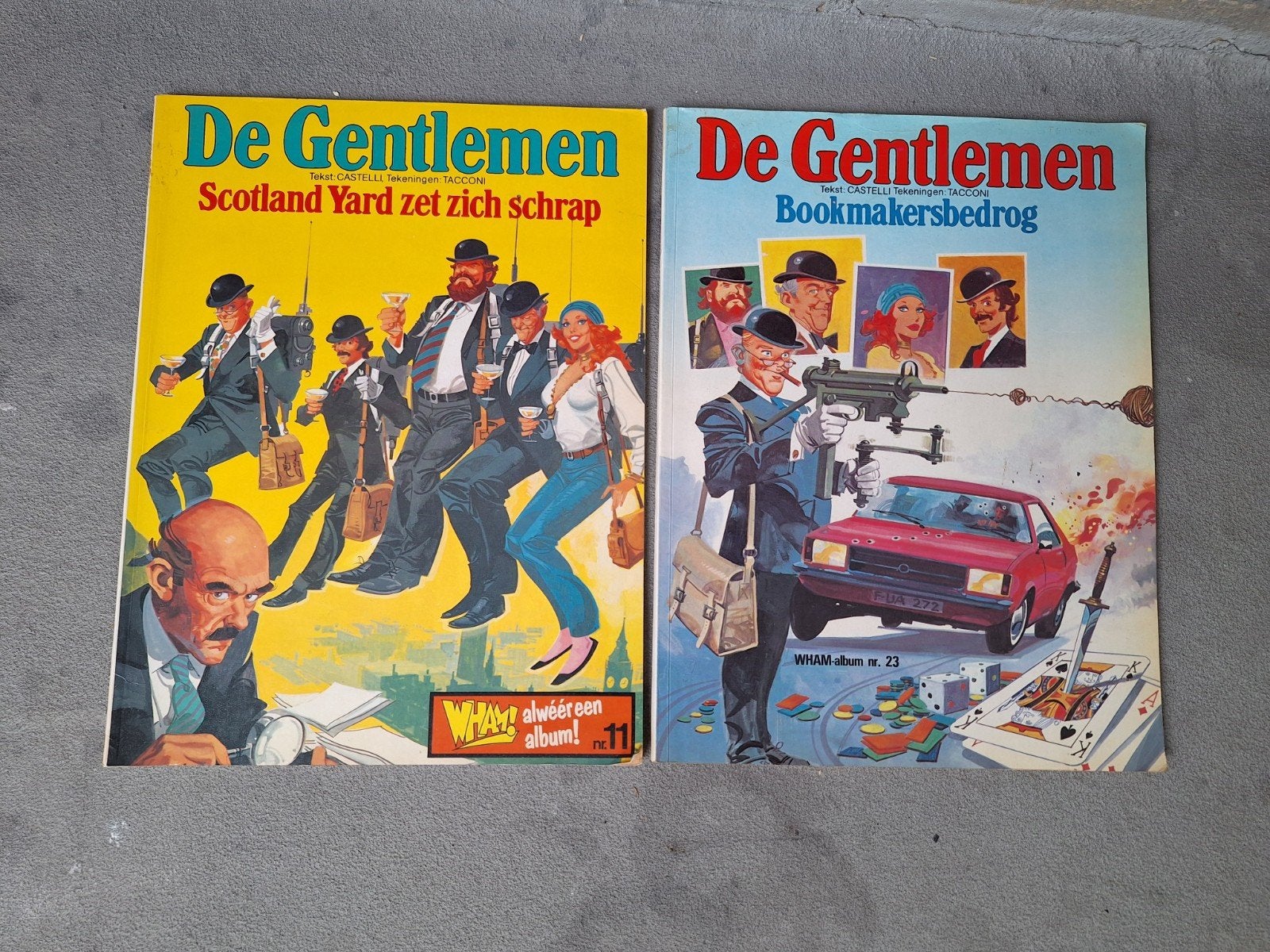 De Gentlemen stripboeken, Meerdere stripboeken, Ophalen of Verzenden, Gelezen