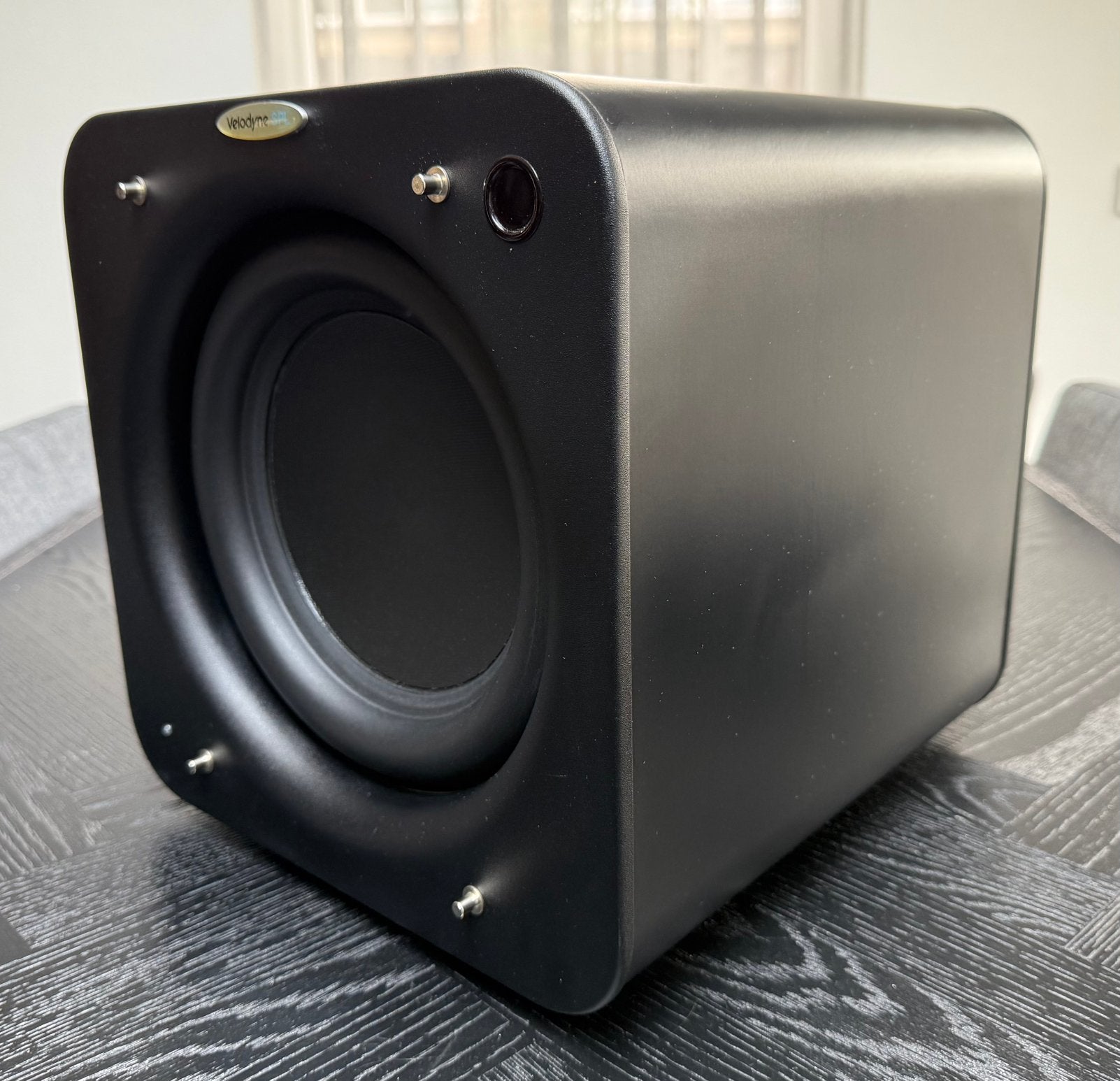 VELODYNE SPL-1000R High-End krachtige actieve 10” inch sub, Subwoofer, Zo goed als nieuw, Afstandsbediening, Ophalen