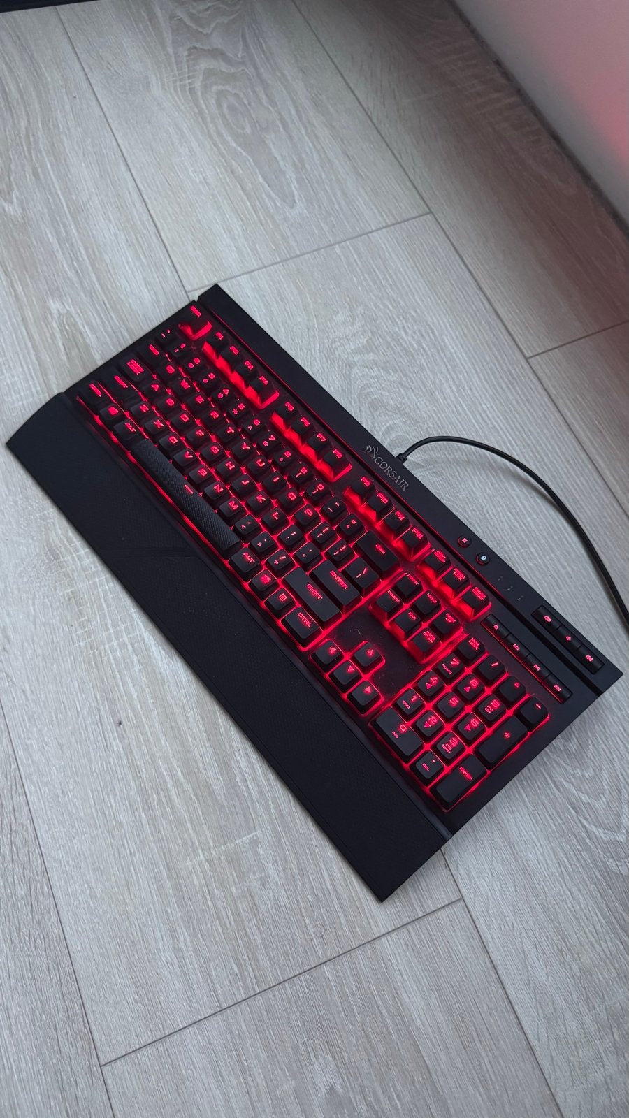 Corsair K68 Mechanisch Gaming Toetsenbord, Gebruikt, Gaming toetsenbord, Ophalen of Verzenden, Qwerty