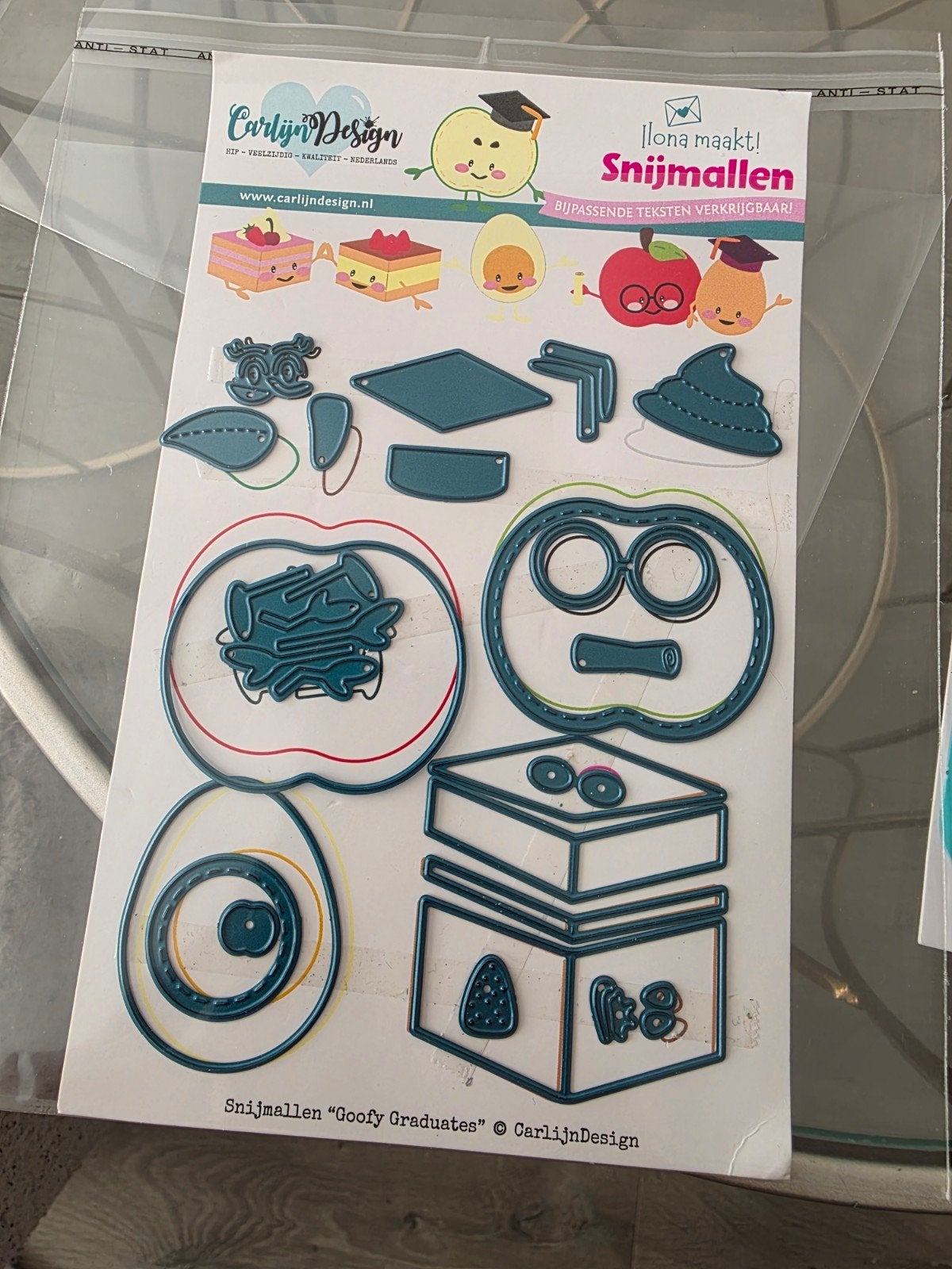 Snijmallen Carlijn Design Goofy Graduates, Ophalen of Verzenden, Zo goed als nieuw, Frame of Mal