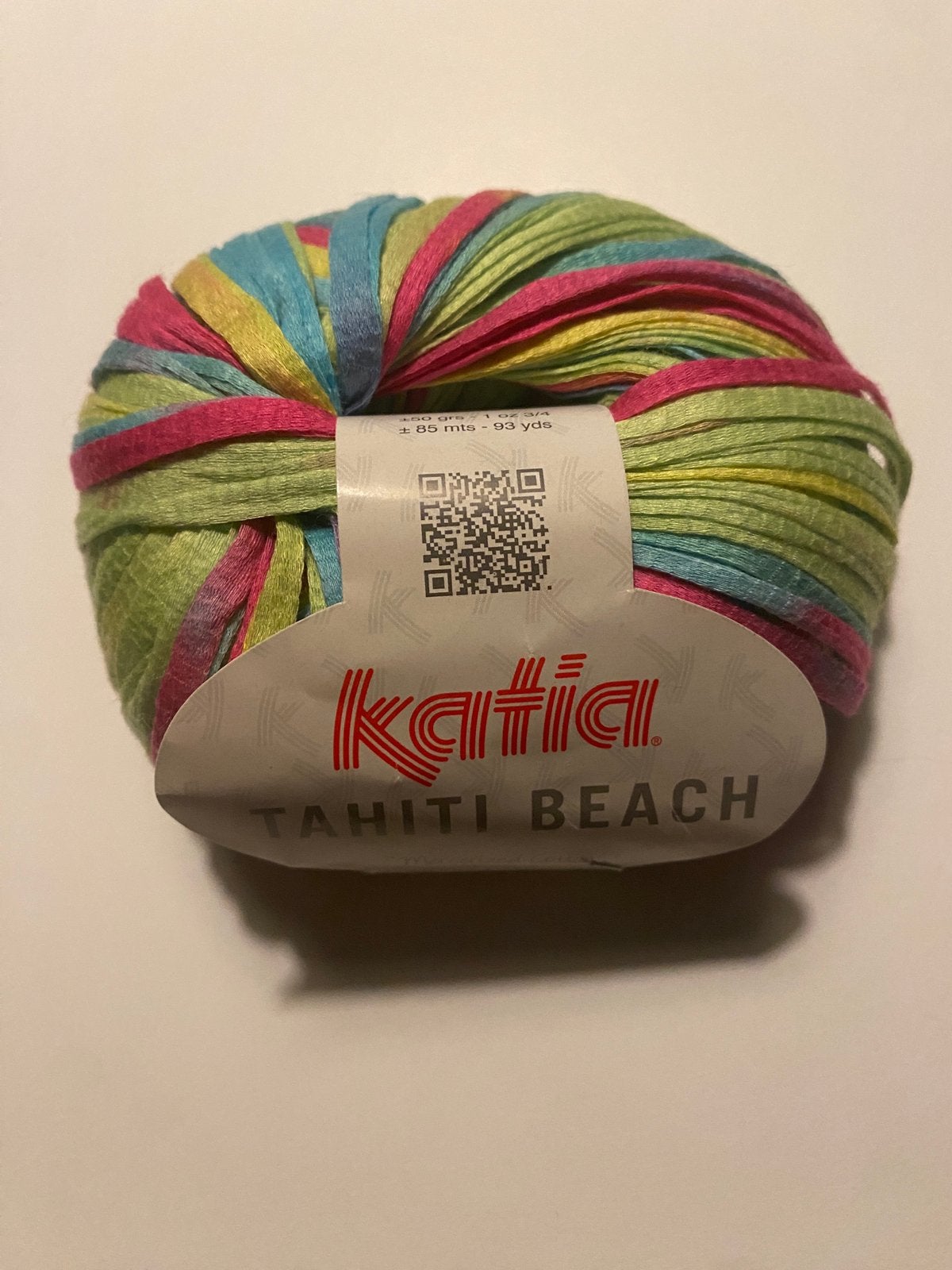 Katia Tahiti Beach Mercerized Cotton bandjesgaren, Ophalen of Verzenden, Nieuw, Breien of Haken, Wol of Garen