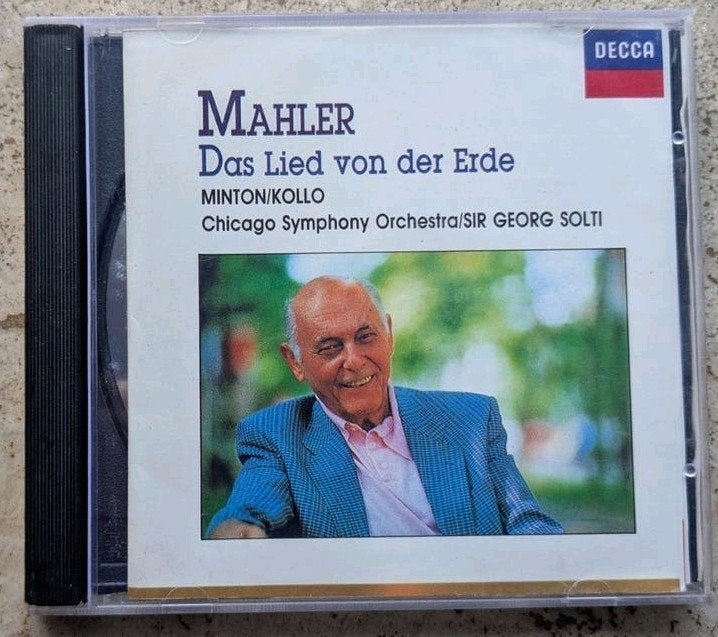 Mahler: Das Lied von der Erde - Sir Georg Solti CD, Ophalen of Verzenden, Romantiek, Gebruikt