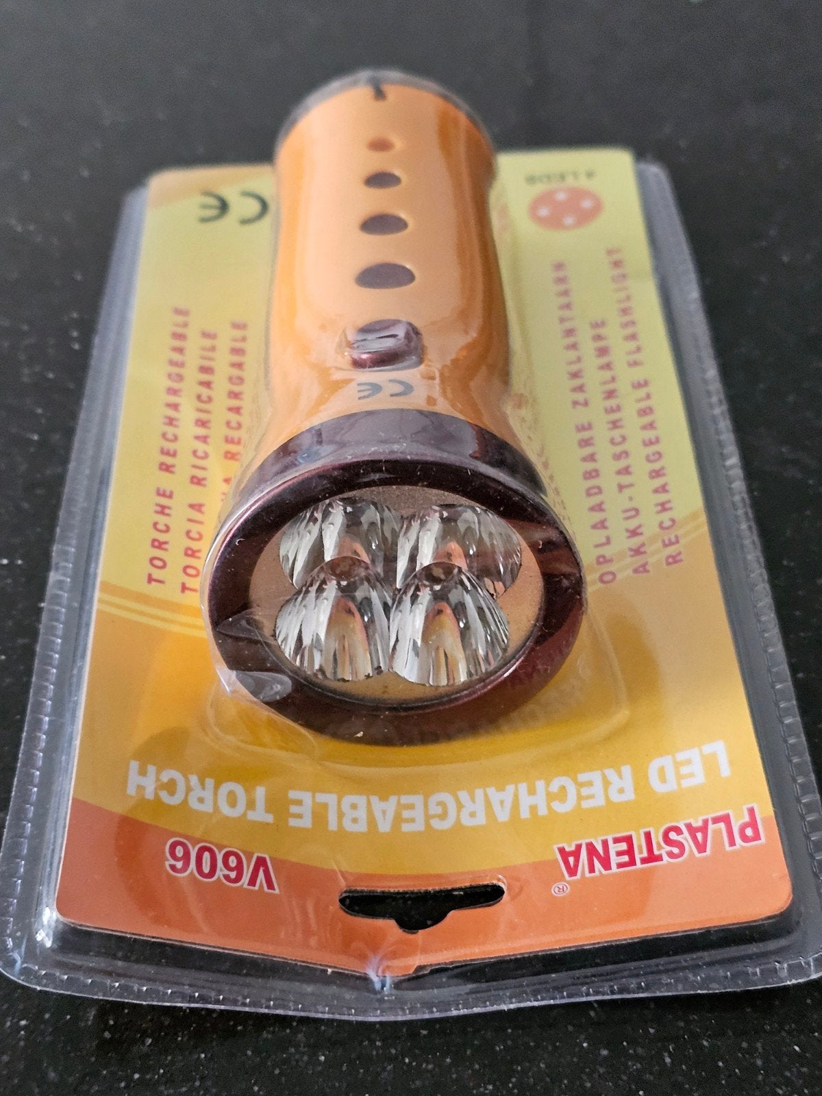 led oplaadbare zaklamp, Caravans en Kamperen, Ophalen of Verzenden, Nieuw