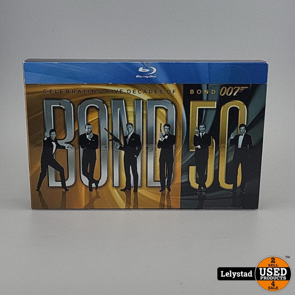 James Bond 50th Anniversary Collection (Blu-ray), Cd's en Dvd's, Flex Ltd., Gebruikt, https://flex.com/contact-us, Nobelstraat 10, 5807 GA Oostrum LB, Limburg, Nederland