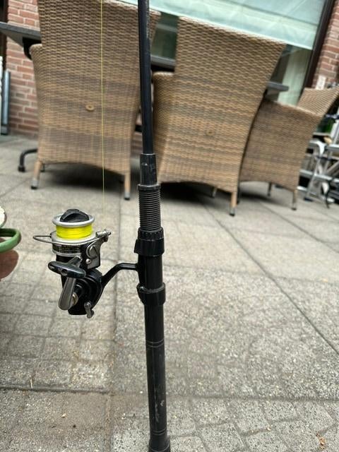 werphengel met werpmolen telescoop, Ophalen, Gebruikt, Werphengel