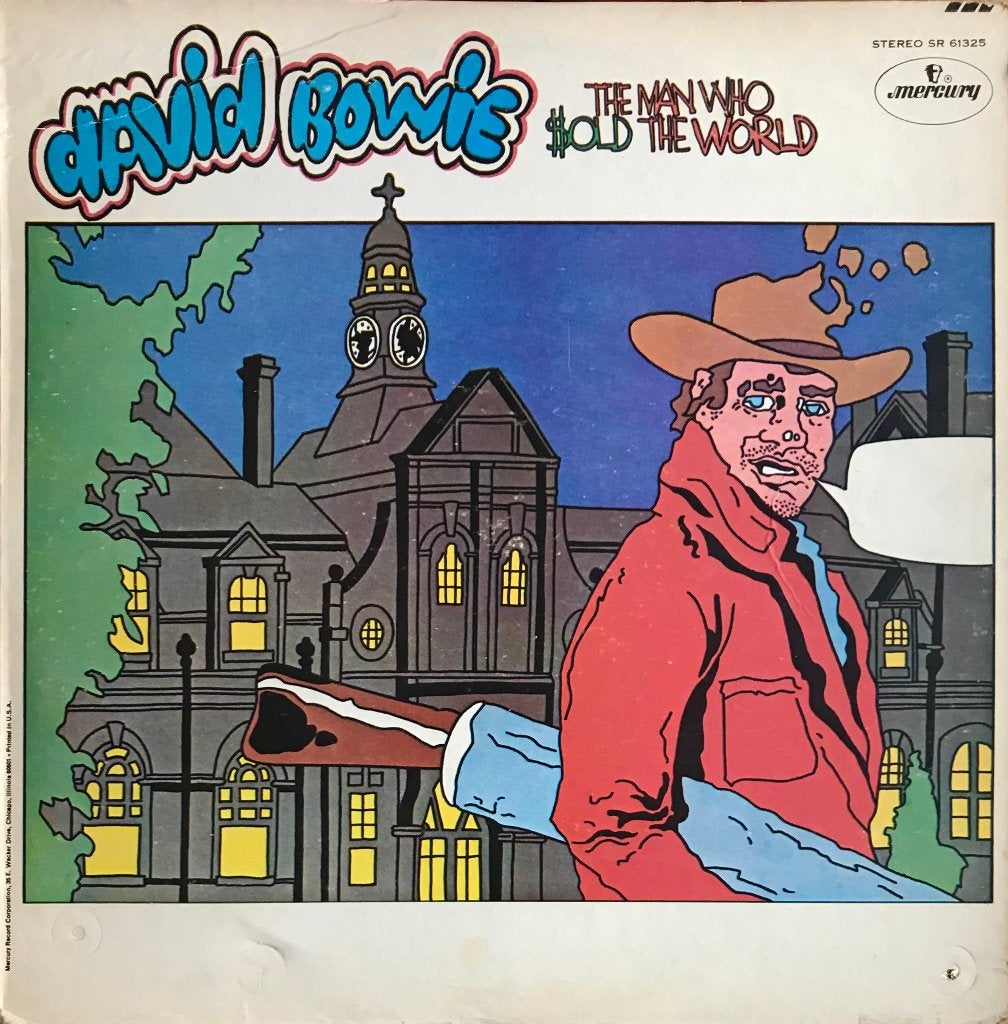 David Bowie - The Man Who Sold The World lp, LP, Reissue, Ophalen of Verzenden, Zo goed als nieuw
