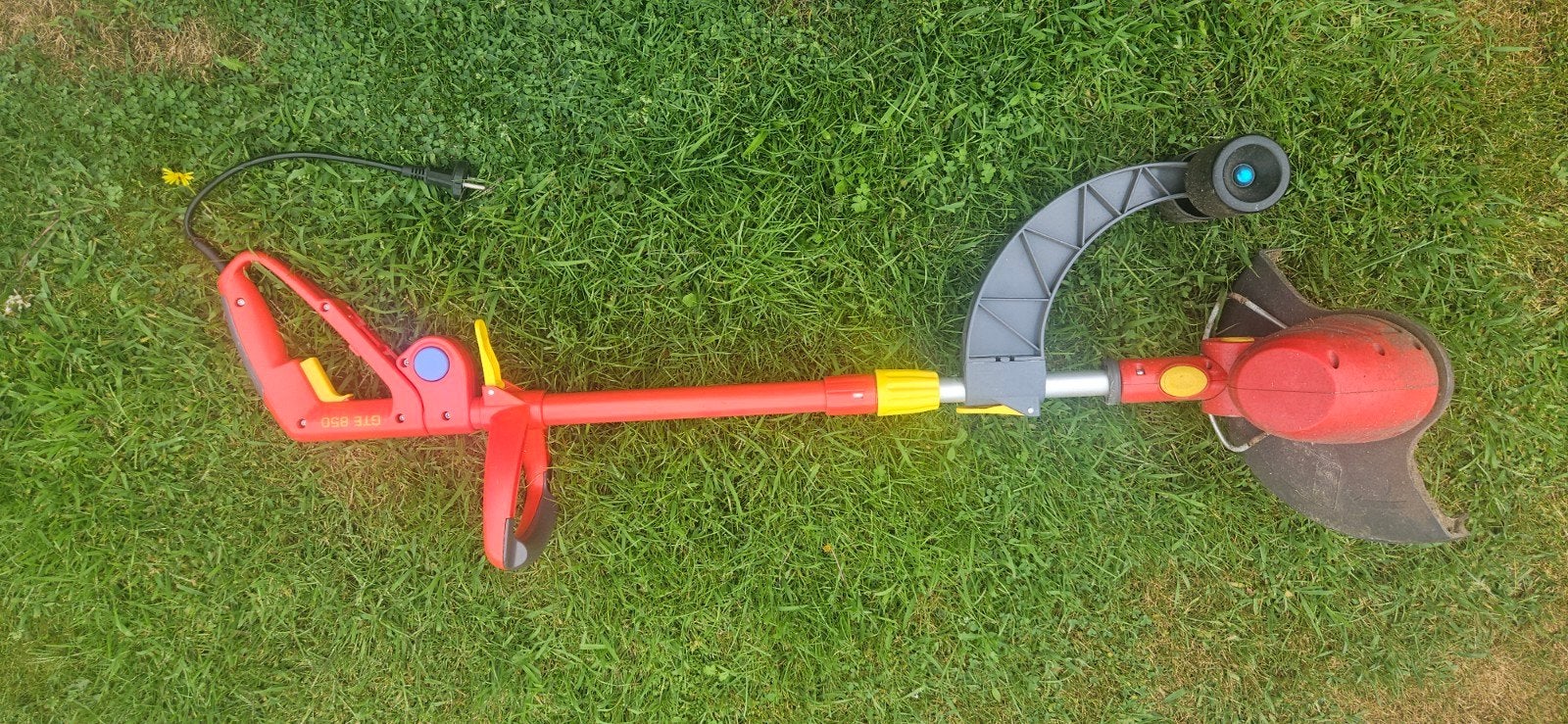 WOLF-Garten GTE 850 Elektrische Grastrimmer, Tuin en Terras, Grasmaaiers, Ophalen, Cirkelmaaier, Gebruikt, Elektrische grasmaaier