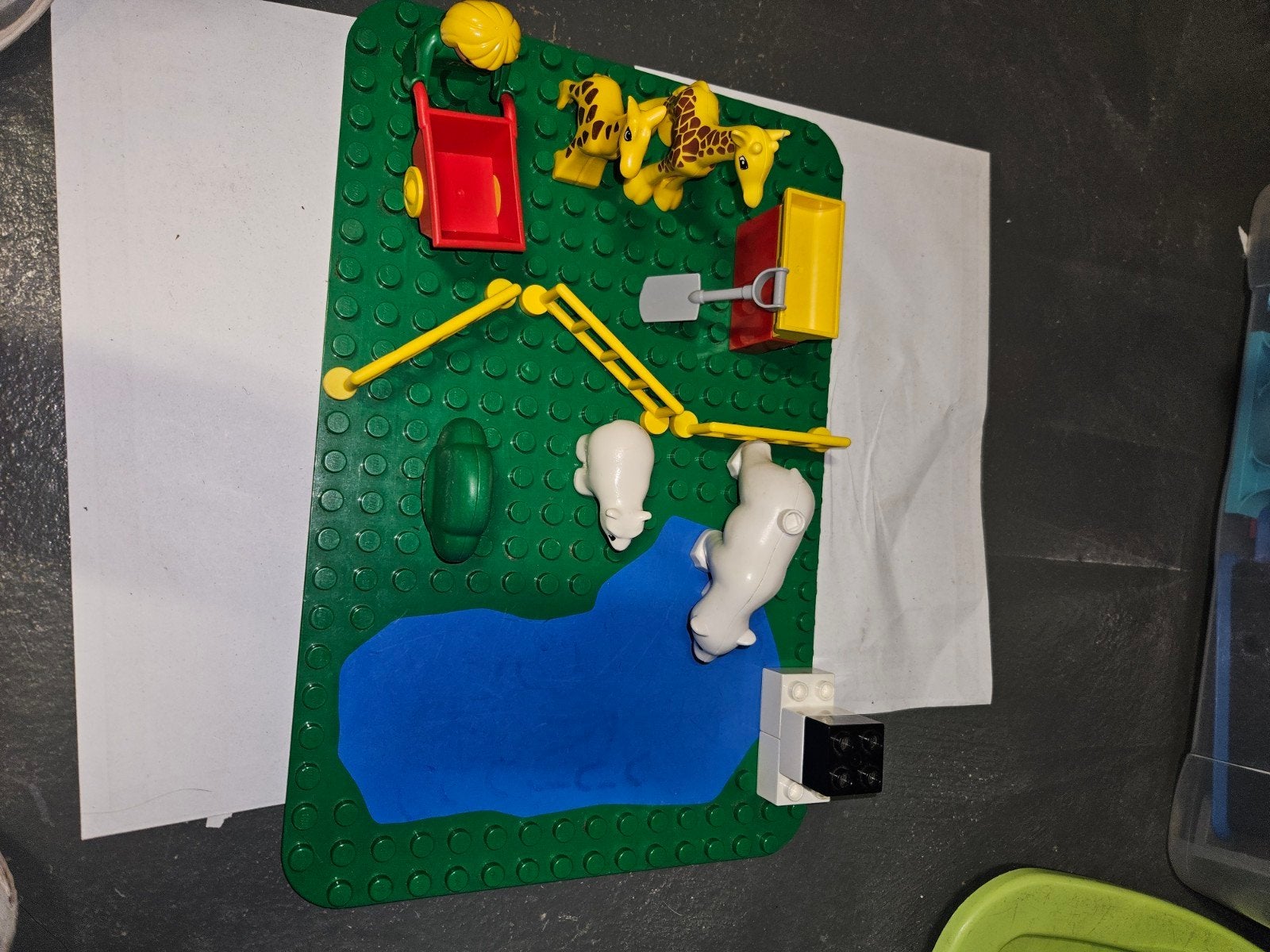 Duplo kleine dierentuin, Ophalen of Verzenden, Zo goed als nieuw, Duplo
