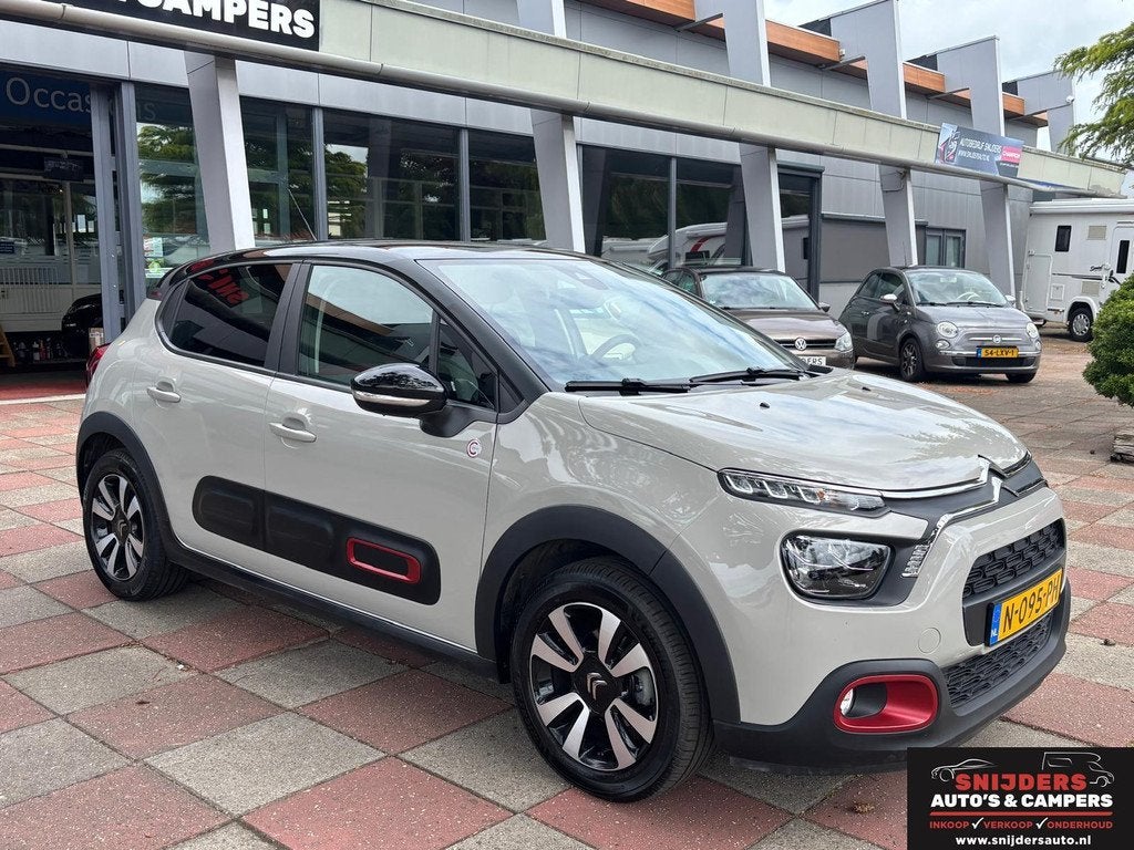 Citroen C3 1.2 CarPlay met maar 19396 km, Voorwielaandrijving, 83 pk, 1199 cc, Met garantie (alle)