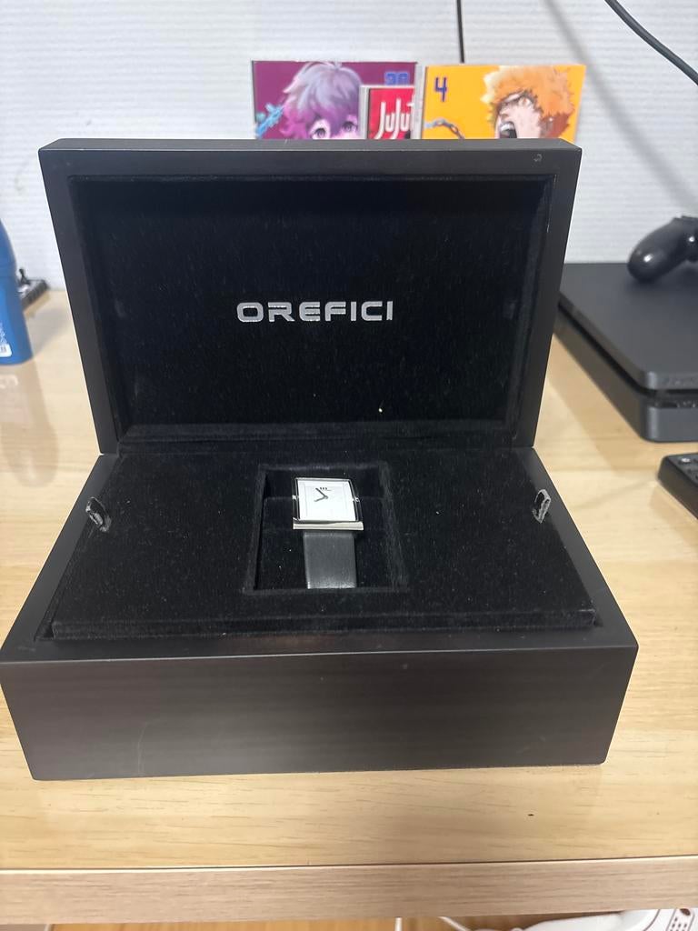 Danish Design Horloge, Overige merken, Leer, Staal, Polshorloge