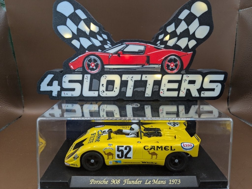 Fly Porsche 908 Flunder #52 Camel Le Mans 1973, Verzenden, Nieuw, Elektrisch, Overige merken