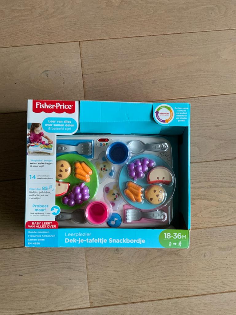 Fisher-Price Leerplezier Dek-je-tafeltje Snackbordje, Kinderen en Baby's, Speelgoed | My Little Pony, Zo goed als nieuw, Ophalen of Verzenden