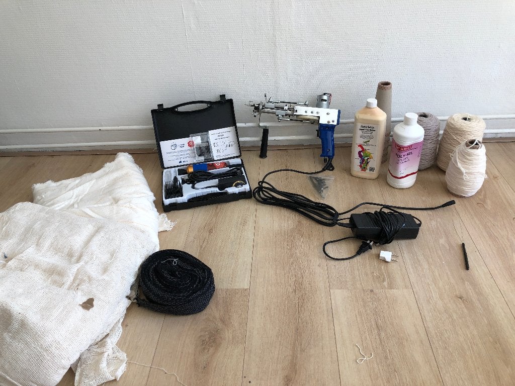 Tufting spullen - Nieuw in de doos! Complete set, Ophalen, Geschikt voor stof, Textiel, Nieuw