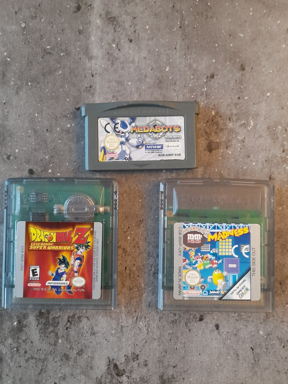 Medabots, Dragonball Z, M&M Madnes, Spelcomputers en Games, Avontuur en Actie, Gebruikt, 1 speler, Ophalen of Verzenden