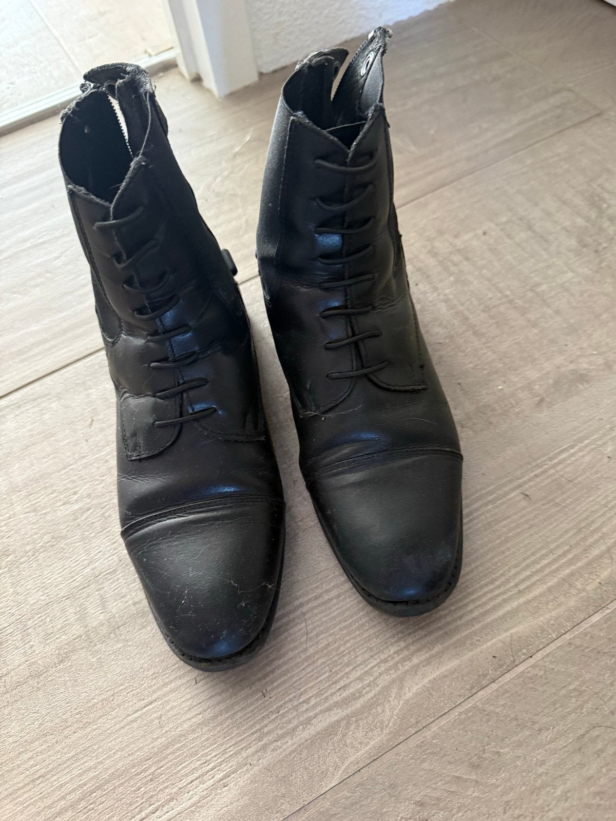 Jodhpurs leer maat 36/37 gebruikt, Dieren en Toebehoren, Paardrijkleding, Gebruikt, Kinderen, Dressuur, Ophalen of Verzenden