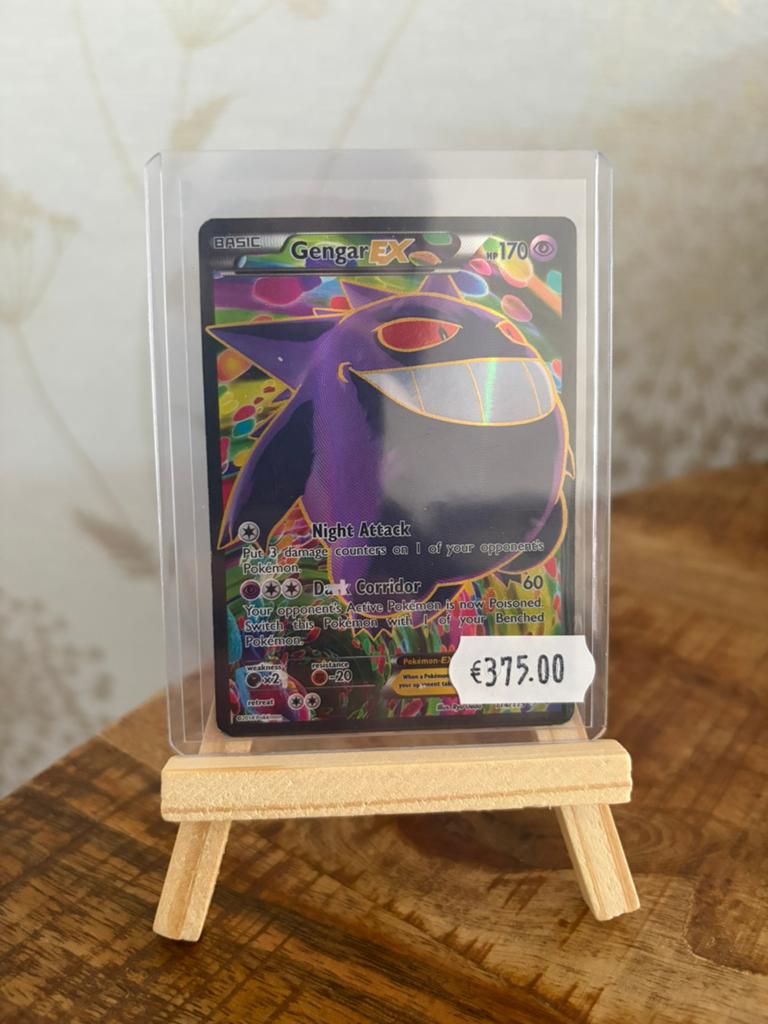 Pokemn TCG - Gengar EX #114 (Phantom Forces), Ophalen of Verzenden, Gebruikt, Losse kaart, Foil