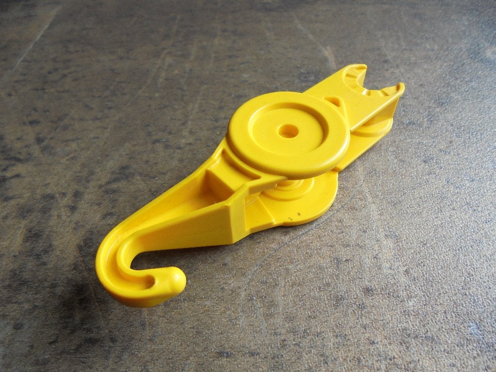 Lego Duplo Toolo Arm with Fake Pulley & Hook (zie foto's), Ophalen of Verzenden, Gebruikt, Losse stenen, Duplo