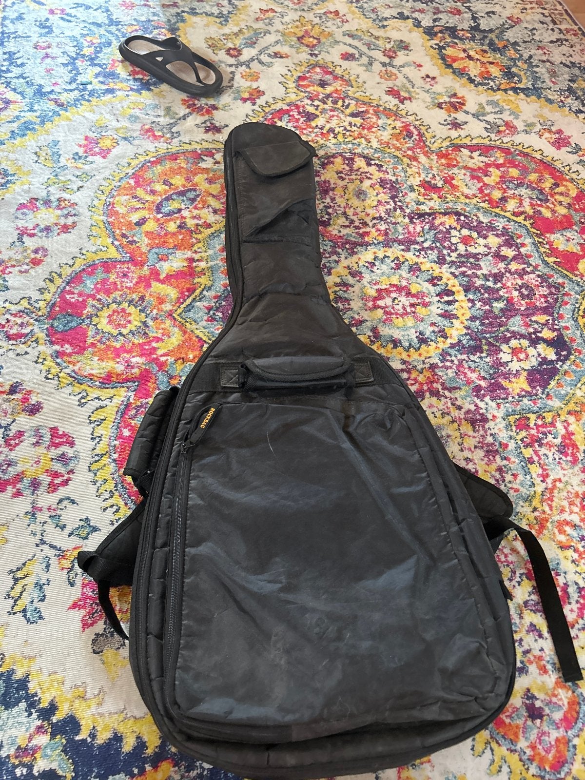 Rockbag Gitaartas - Zwart, Stevig en Comfortabel, Muziek en Instrumenten, Behuizingen en Koffers, Ophalen, Gebruikt, Akoestische gitaar
