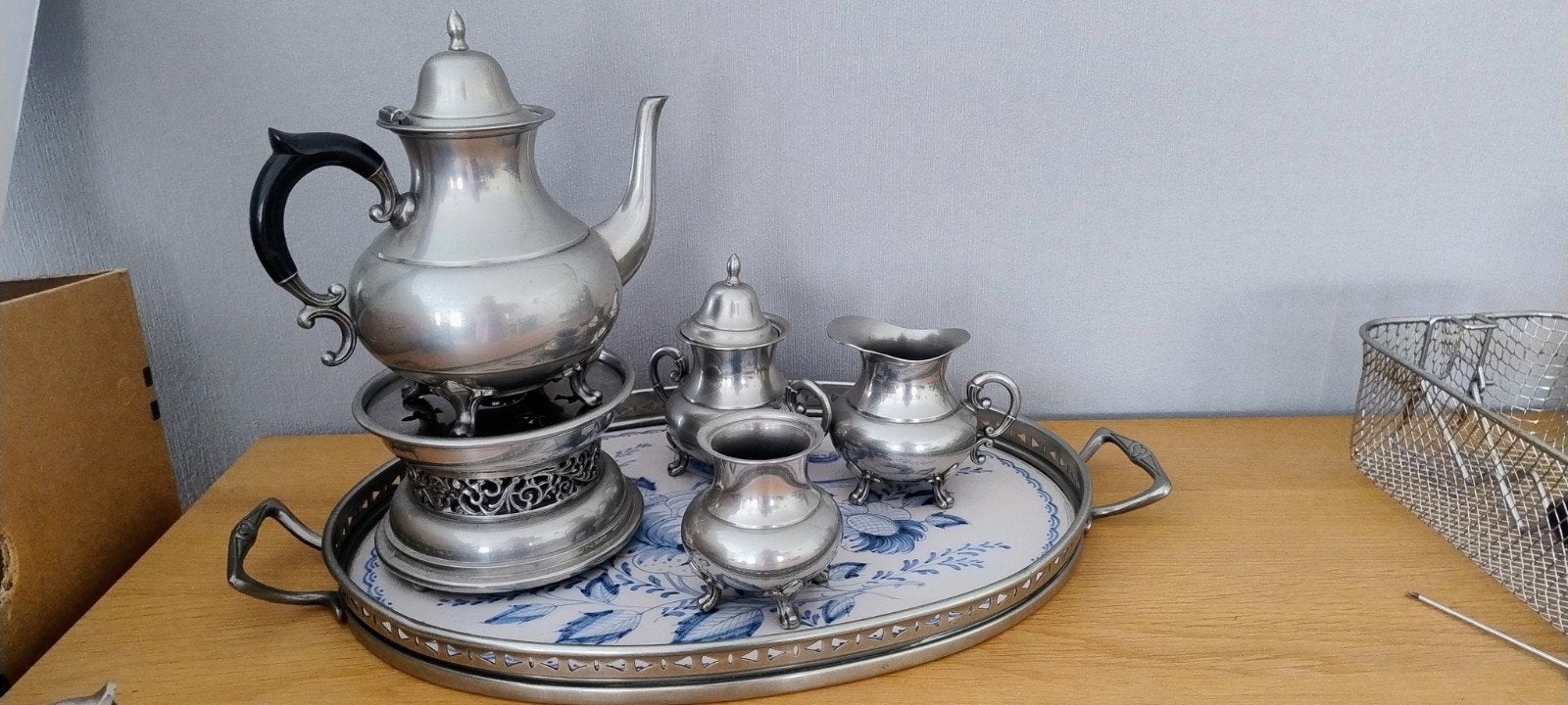 Tinnen servies, Antiek en Kunst, Antiek | Tin, Ophalen