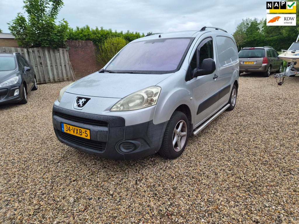 Peugeot Partner 120 1.6 HDI L1 XR, Auto's, Voorwielaandrijving, Stof, Gebruikt, Zwart