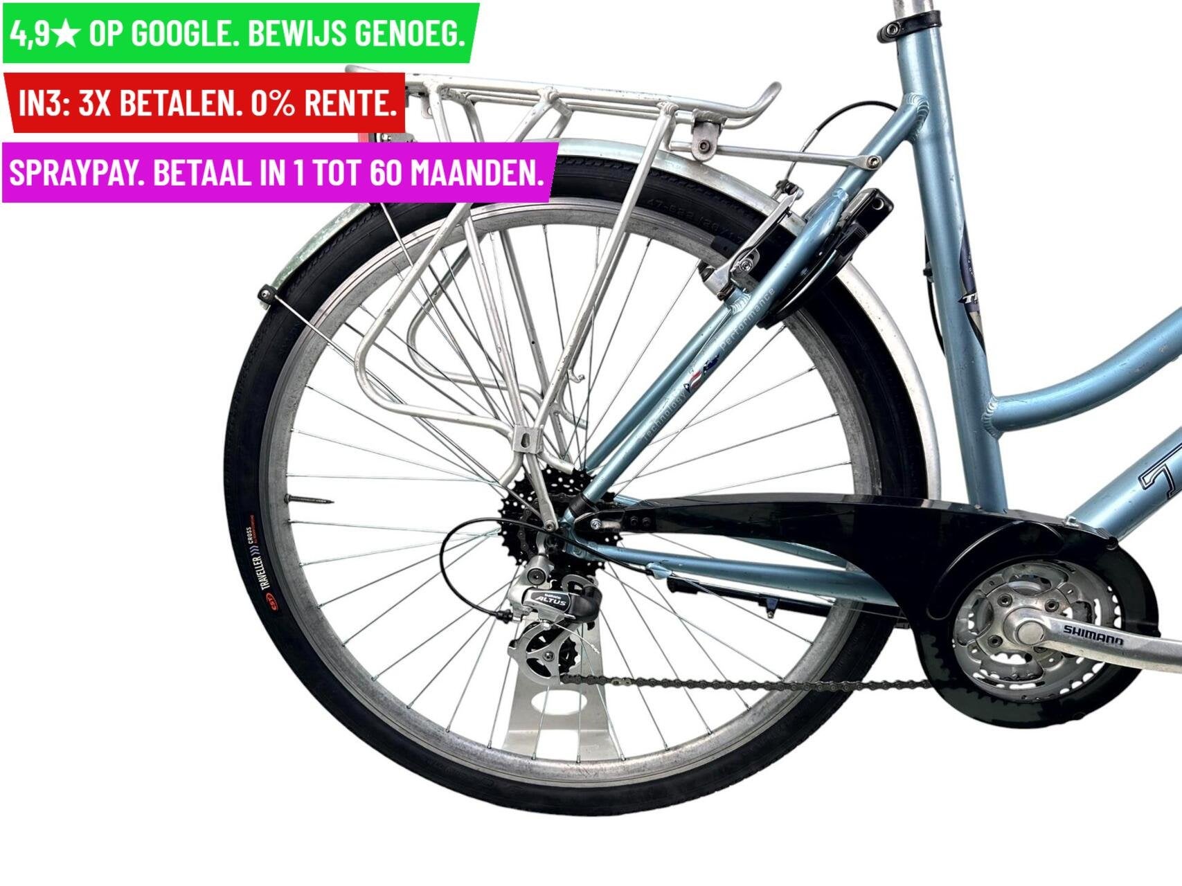 Damesfiets Trek T100 28"/56cm/24ver - Garantie/Levering, Overige merken, 9713 Bv Groningen, Gebruikt, 56 cm of meer