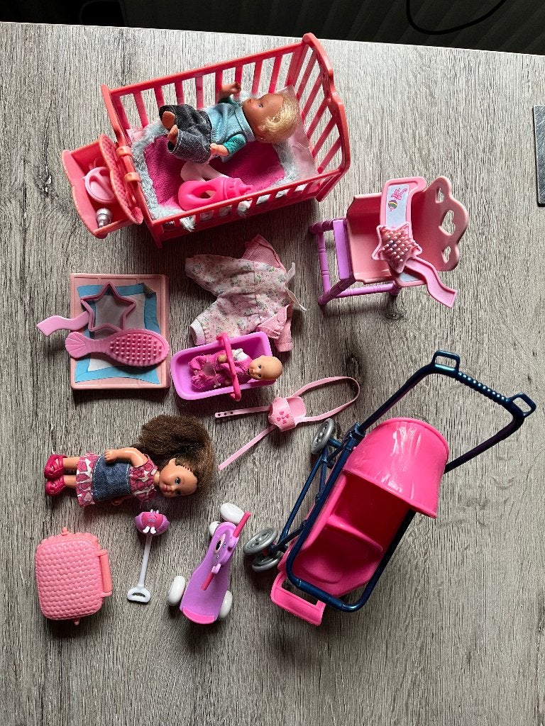 Barbie kinderkamer, Ophalen of Verzenden, Gebruikt, Barbie