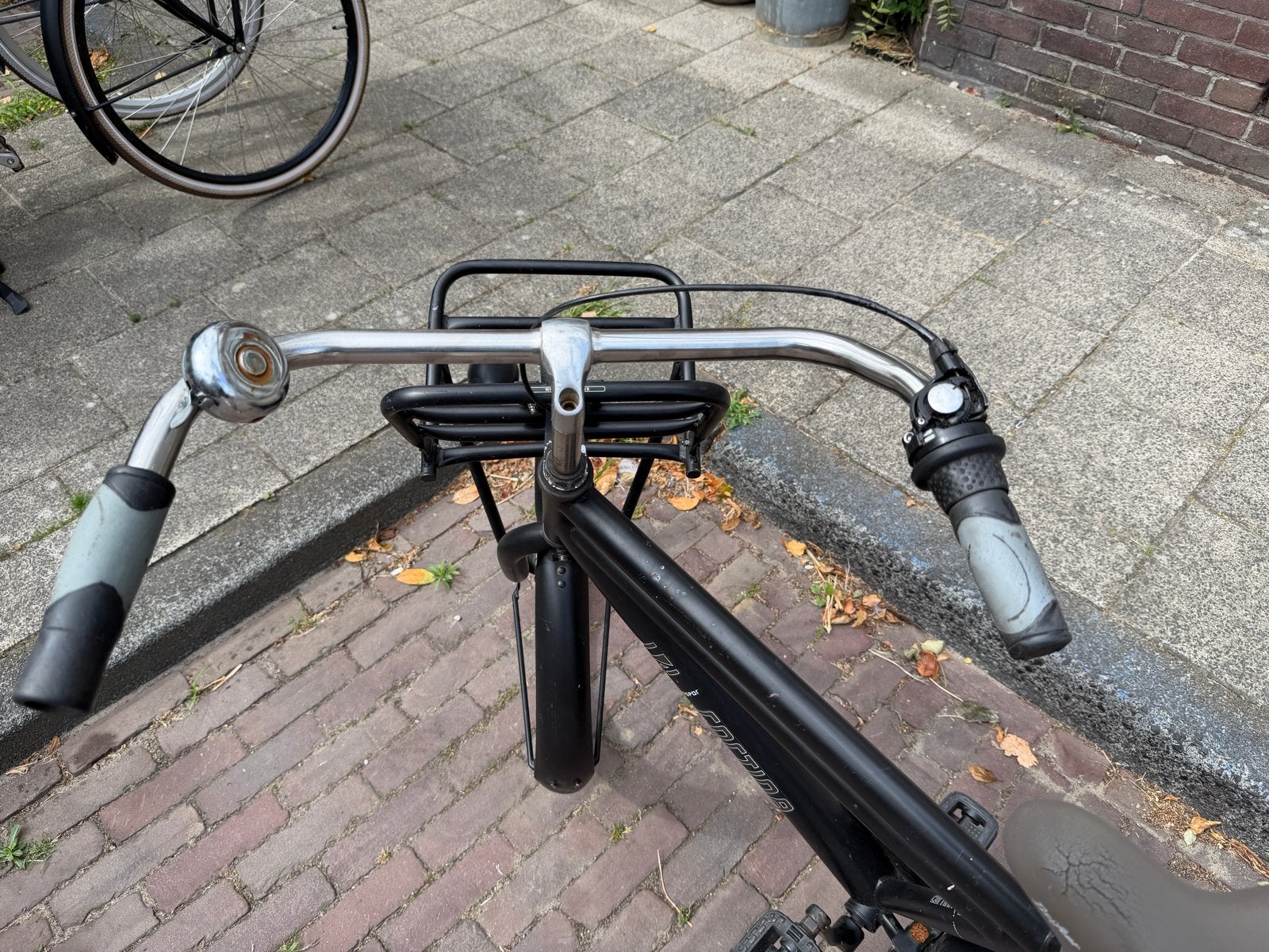 Cortina U4 Transportfiets - Zwart, Gebruikt, Ophalen, Terugtraprem, Versnellingen, Gebruikt
