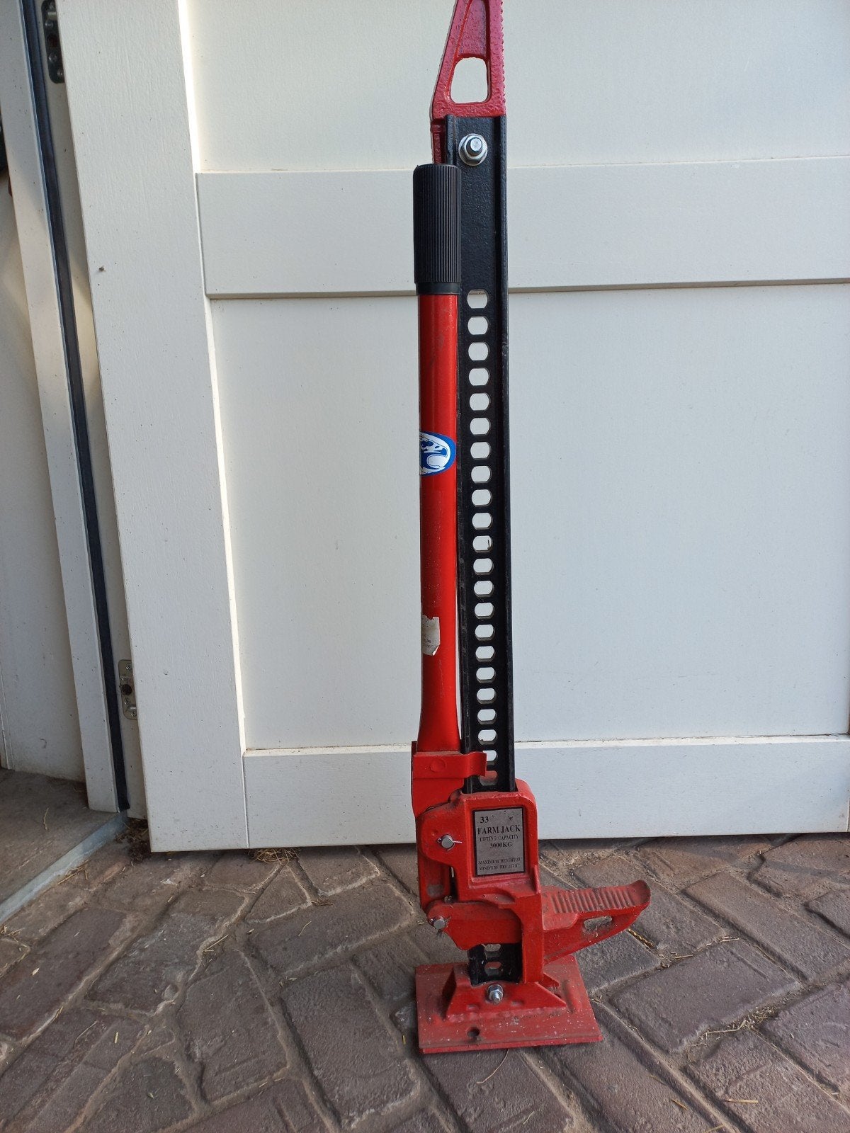 Farm Jack 33" - Robuuste Krik voor Off-road en Landbouw, Ophalen of Verzenden, Gebruikt, Manueel, Schaarkrik