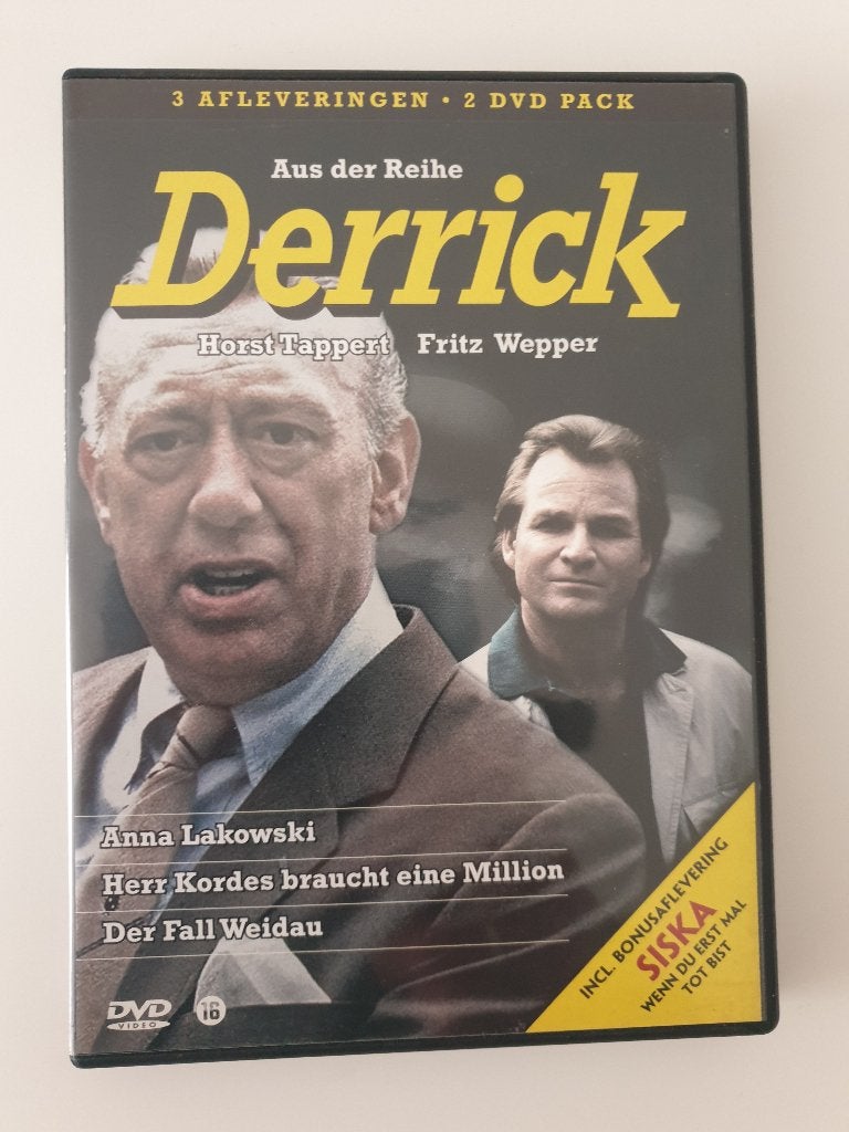Derrick - DVD Box Set, Cd's en Dvd's, Alle leeftijden, Ophalen of Verzenden, Zo goed als nieuw