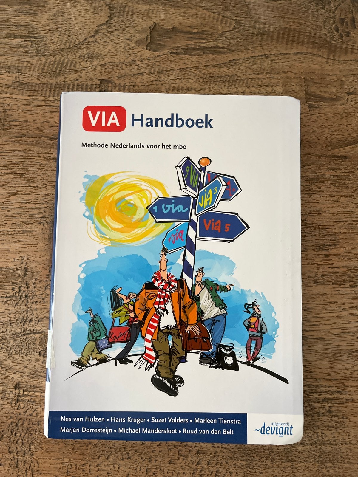 VIA Handboek Methode Nederlands voor het mbo, Ophalen of Verzenden, Alpha, Zo goed als nieuw, MBO